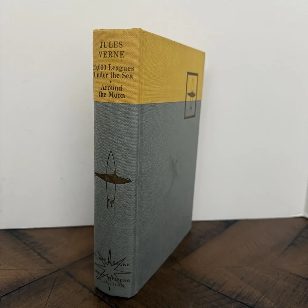 Jules Verne – 20,000 Leagues Under The Sea & Around The Moon – 1965 HC